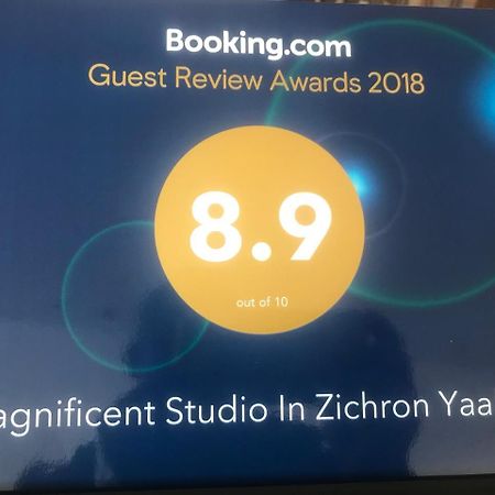 Magnificent Studio In Zichron Yaakov Sea View And Garden Zikhron Ya'akov Exterior photo